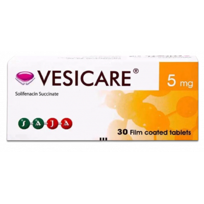 VESICARE 5 MG ( SOLIFENACIN SUCCINATE ) 30 FILM-COATED TABLETS